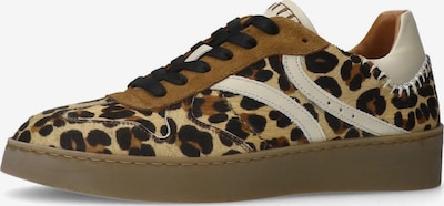 MANFIELD Sneaker in 36 in beige / schwarz, Produktansicht