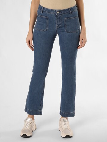 Marie Lund Boot cut Jeans in Blue: front