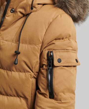 Parka d’hiver Superdry en marron