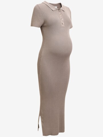 Next - Vestido de punto en marrón