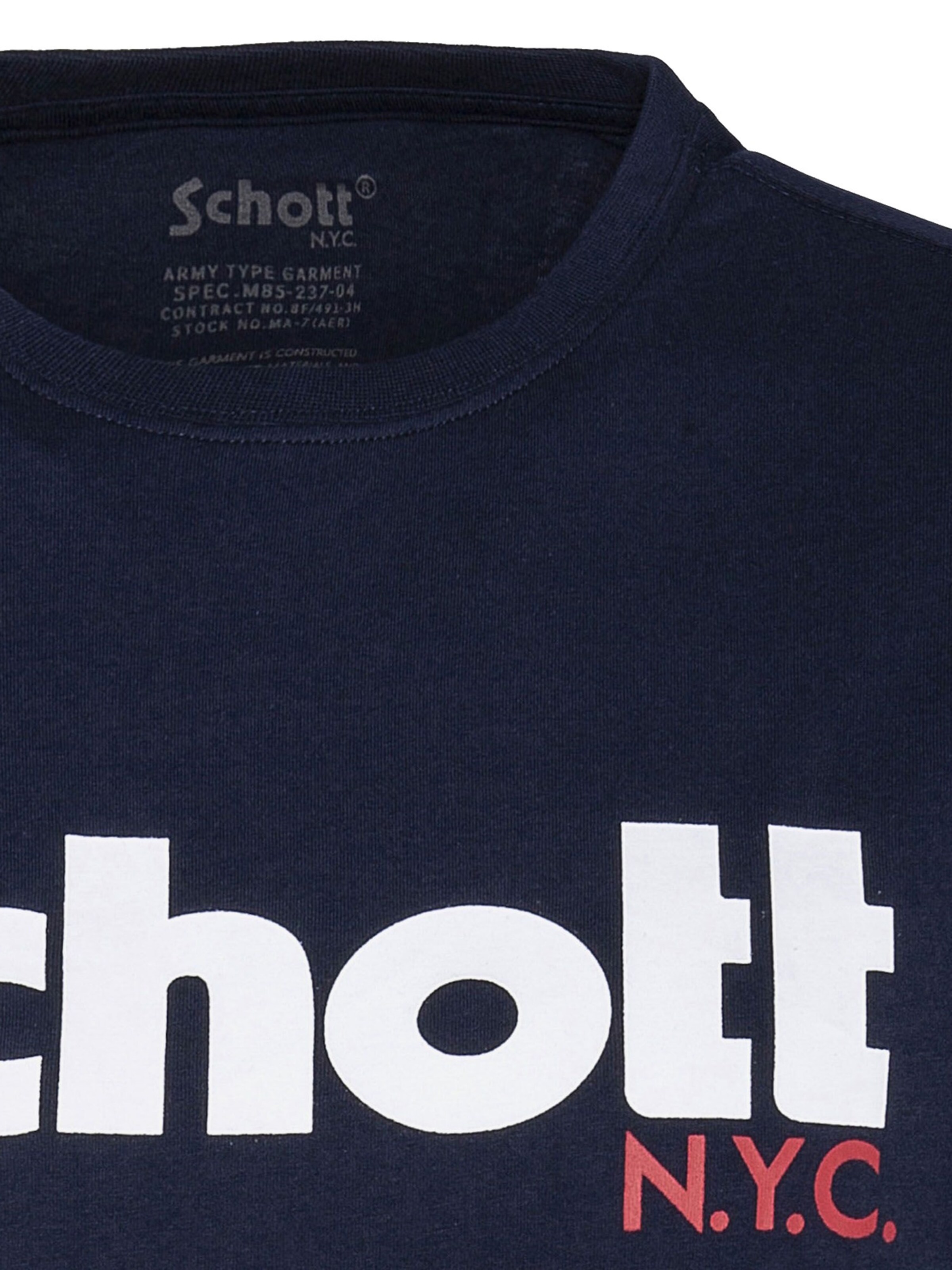 Schott NYC Bluser & t-shirts i blå