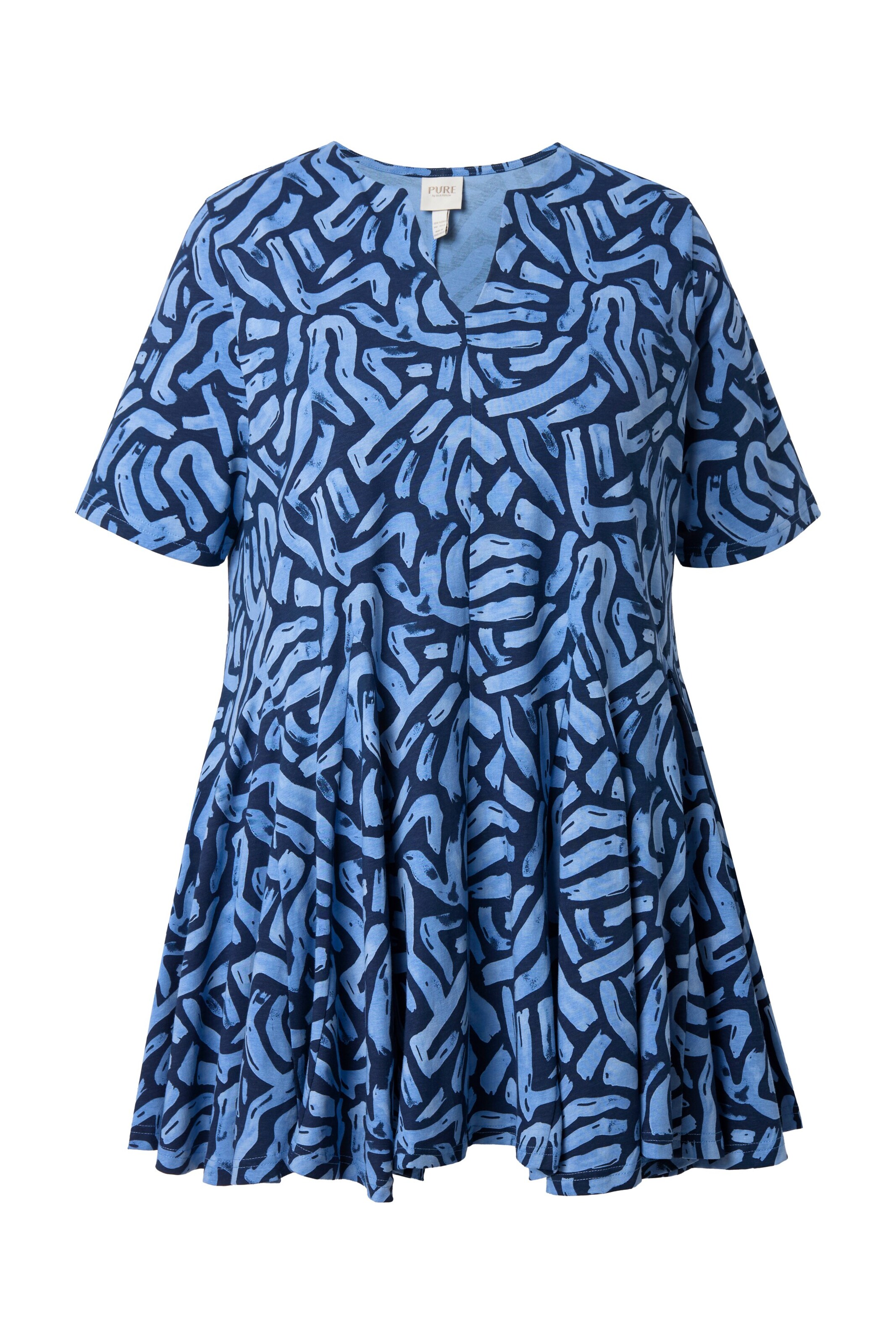 Ulla Popken Shirt in Blue: front