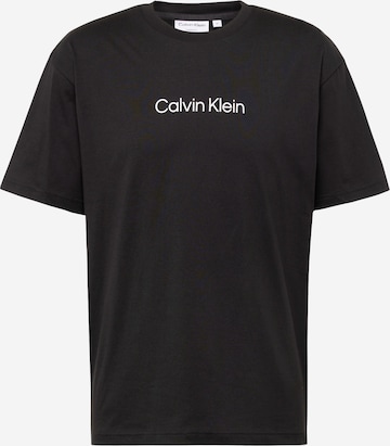 Calvin Klein Tričko 'Hero' – černá: přední strana