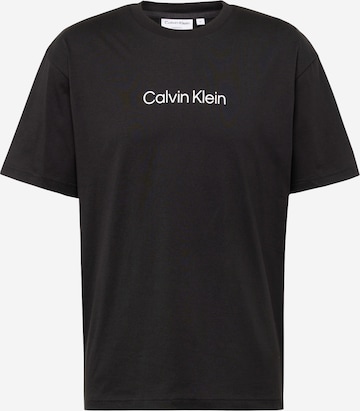 T-Shirt 'Hero' Calvin Klein en noir : devant