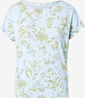 s.Oliver Tričko - Modrá: predná strana