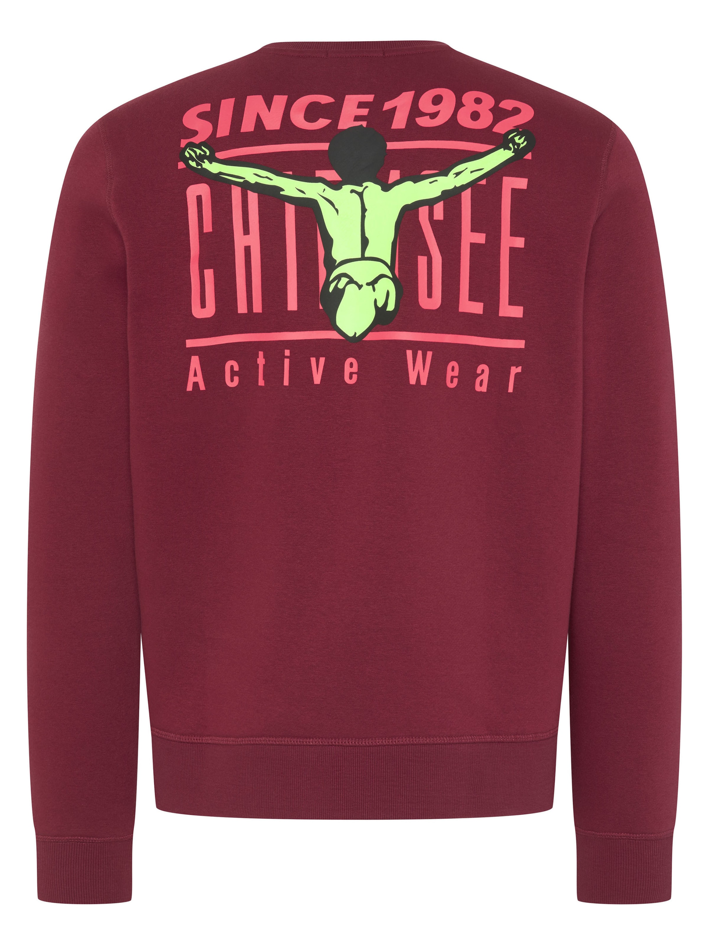CHIEMSEE Sweatshirt in Red