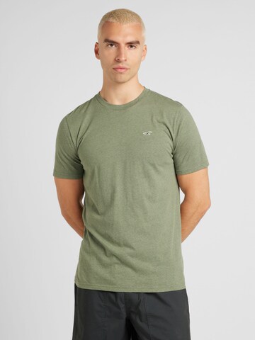 T-Shirt HOLLISTER en beige : devant