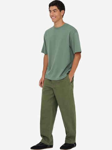 Only & Sons Shirt 'Caspian'‌‌‌‌‌‌‌‌‌ in Grün