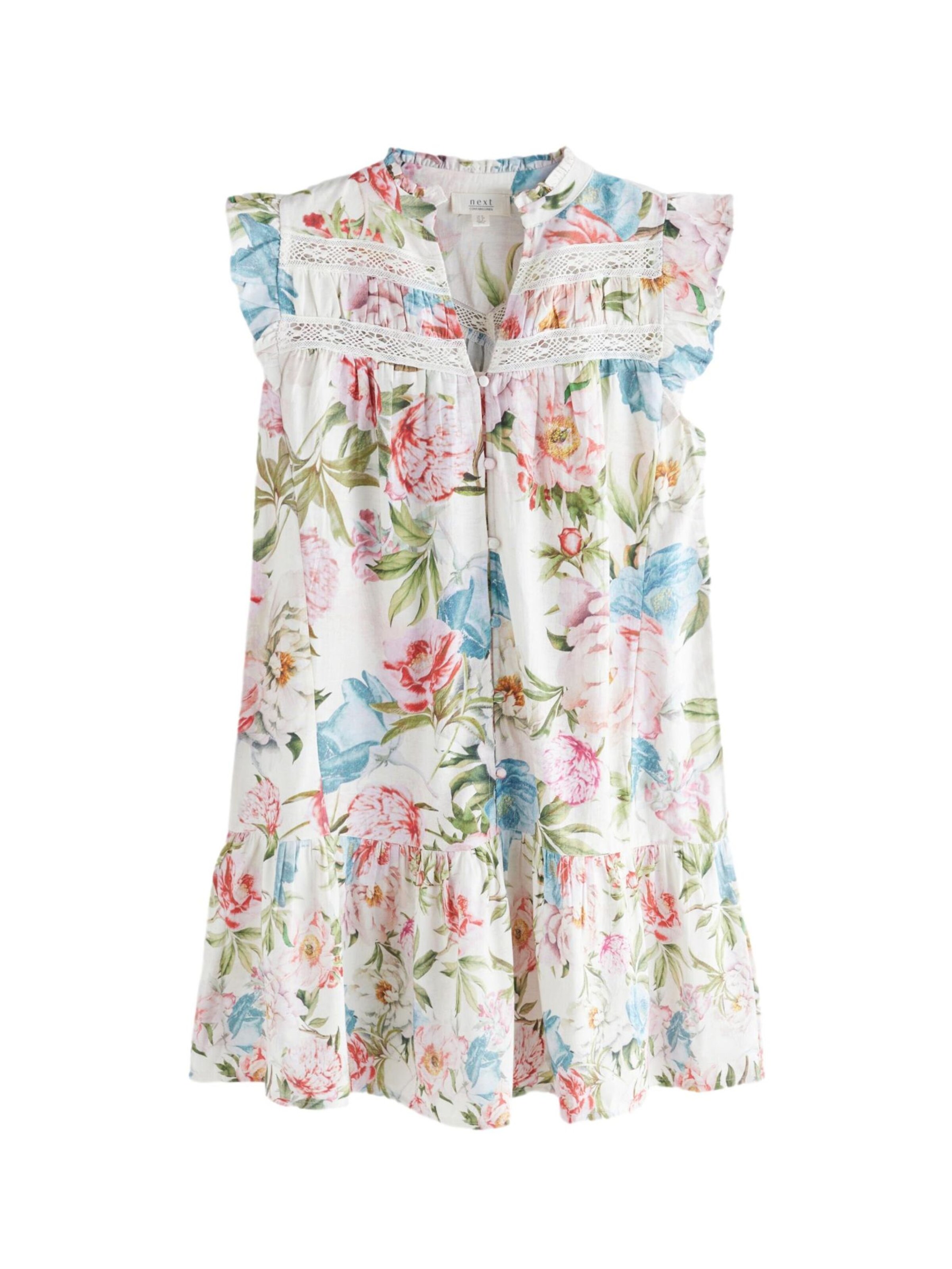 Next Kleid in Weiß: Vorderseite