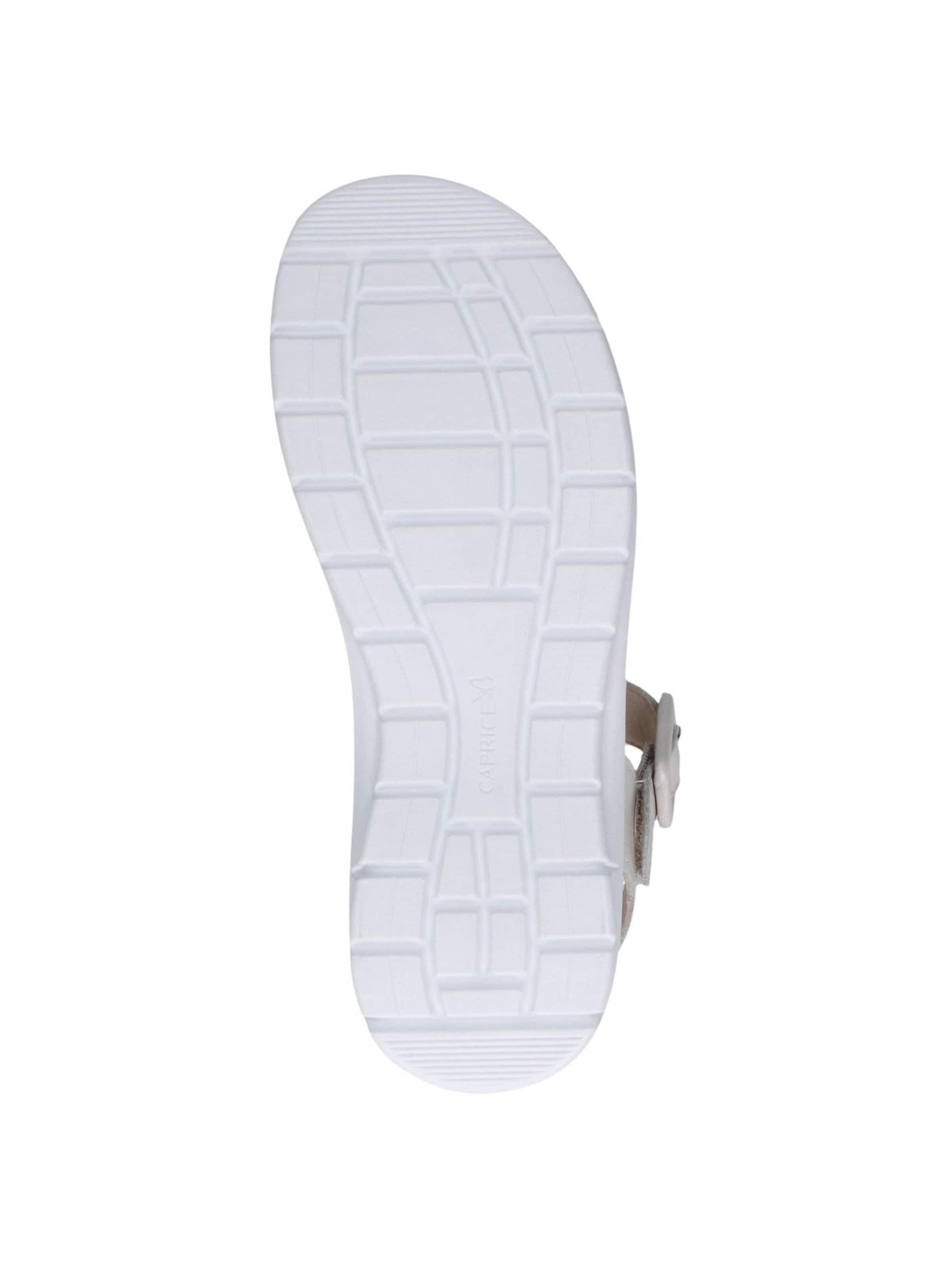 CAPRICE Strap Sandals in White