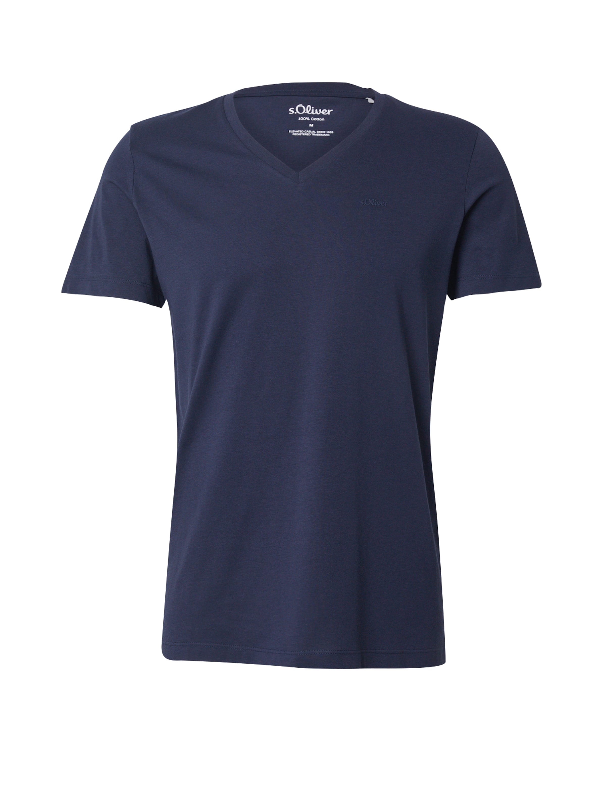 T-Shirt s.Oliver en bleu : devant