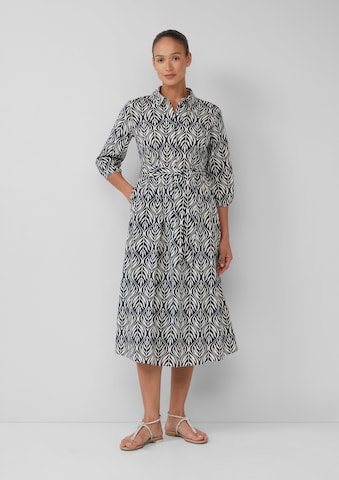 s.Oliver BLACK LABEL Blousejurk in Blauw: voorkant