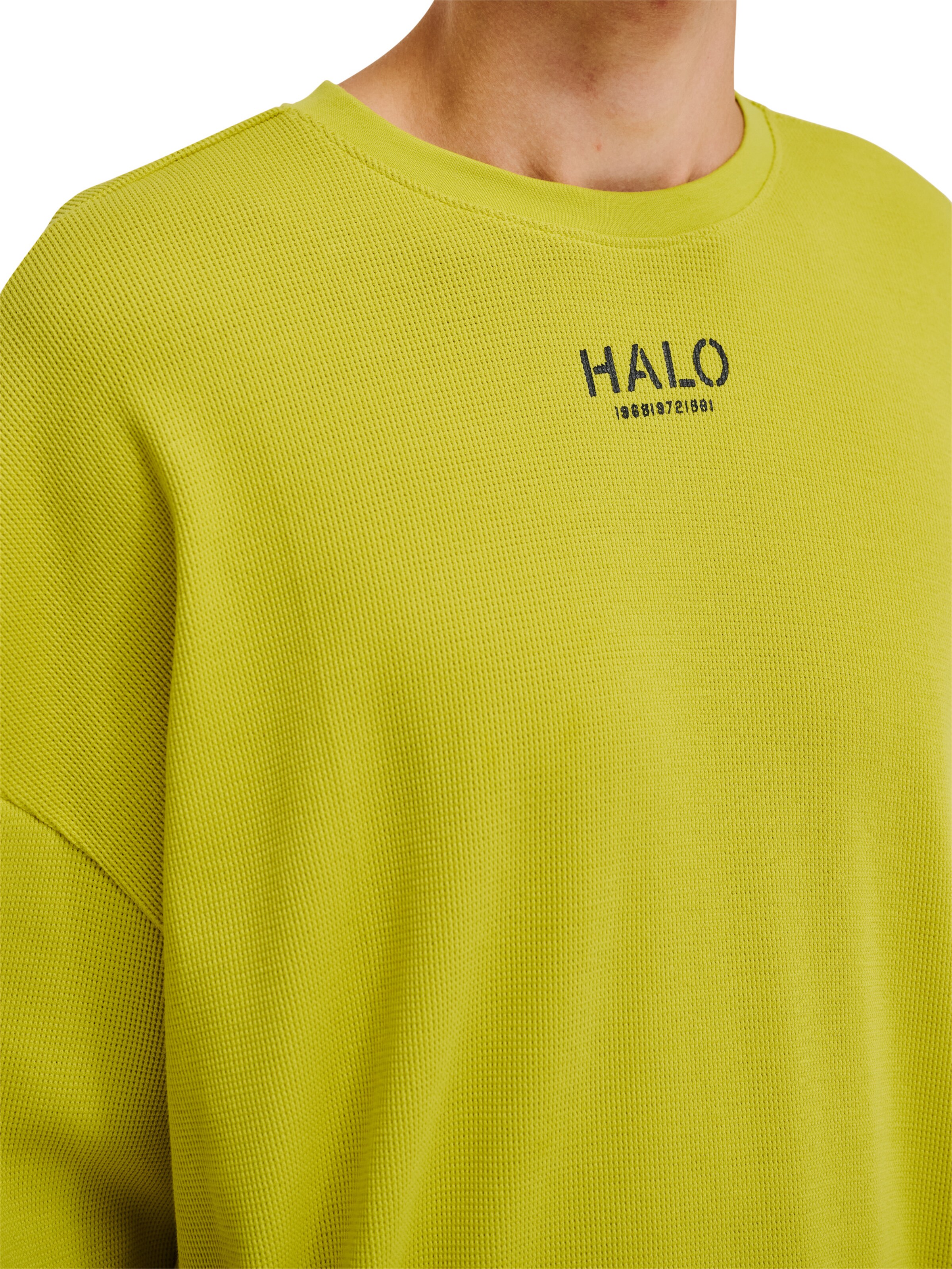 HALO Shirt in Geel
