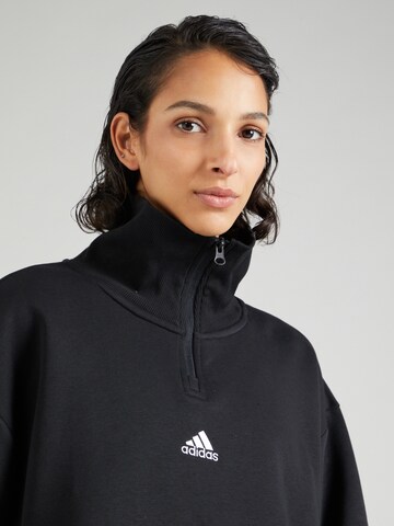 ADIDAS SPORTSWEAR Športna majica 'Last Days Of Summer Zip' | črna barva