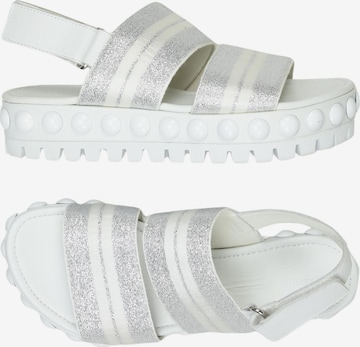 Kennel & Schmenger Sandalen 35,5 in Silber: Vorderseite