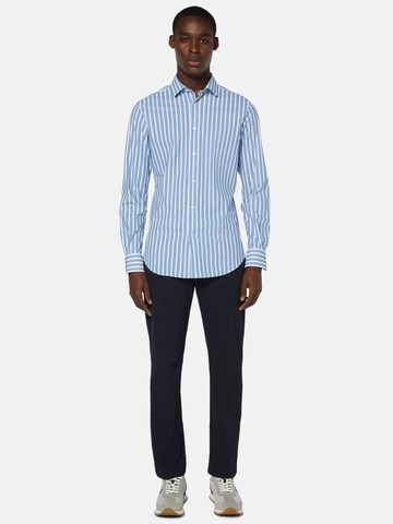 Coupe regular Chemise Boggi Milano en bleu