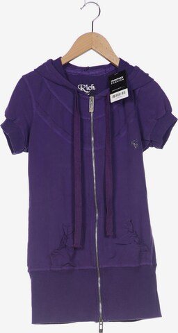 Rich & Royal Sweatshirt & Zip-Up Hoodie in M in Purple: front