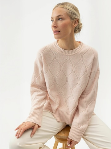 Holebrook Pullover ' Carro ' i pink: side