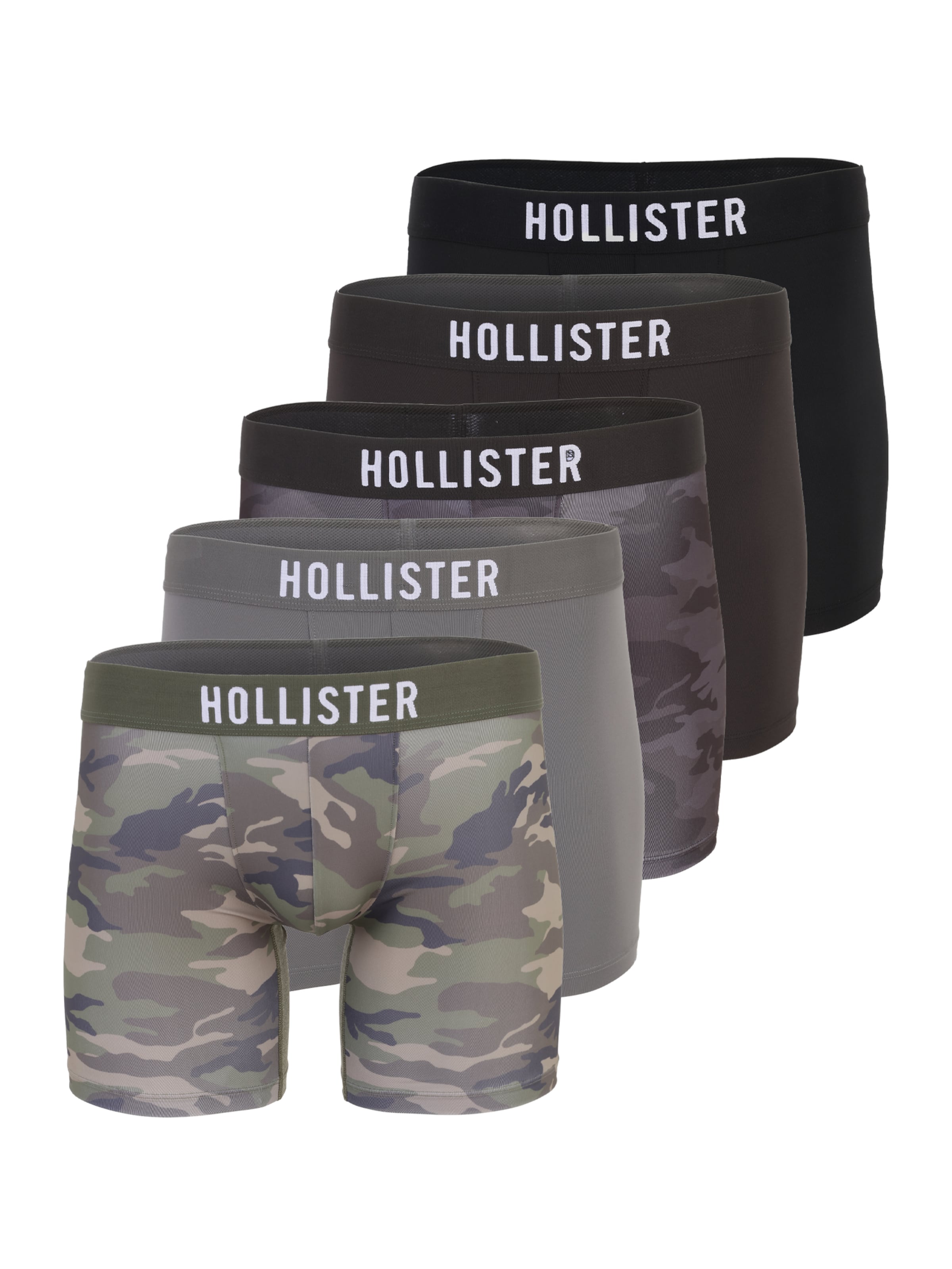 HOLLISTER Boxershorts in Grijs: voorkant