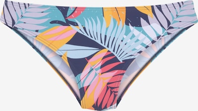 LASCANA ACTIVE Bas de bikini sport en bleu / bleu clair / orange / rose, Vue avec produit