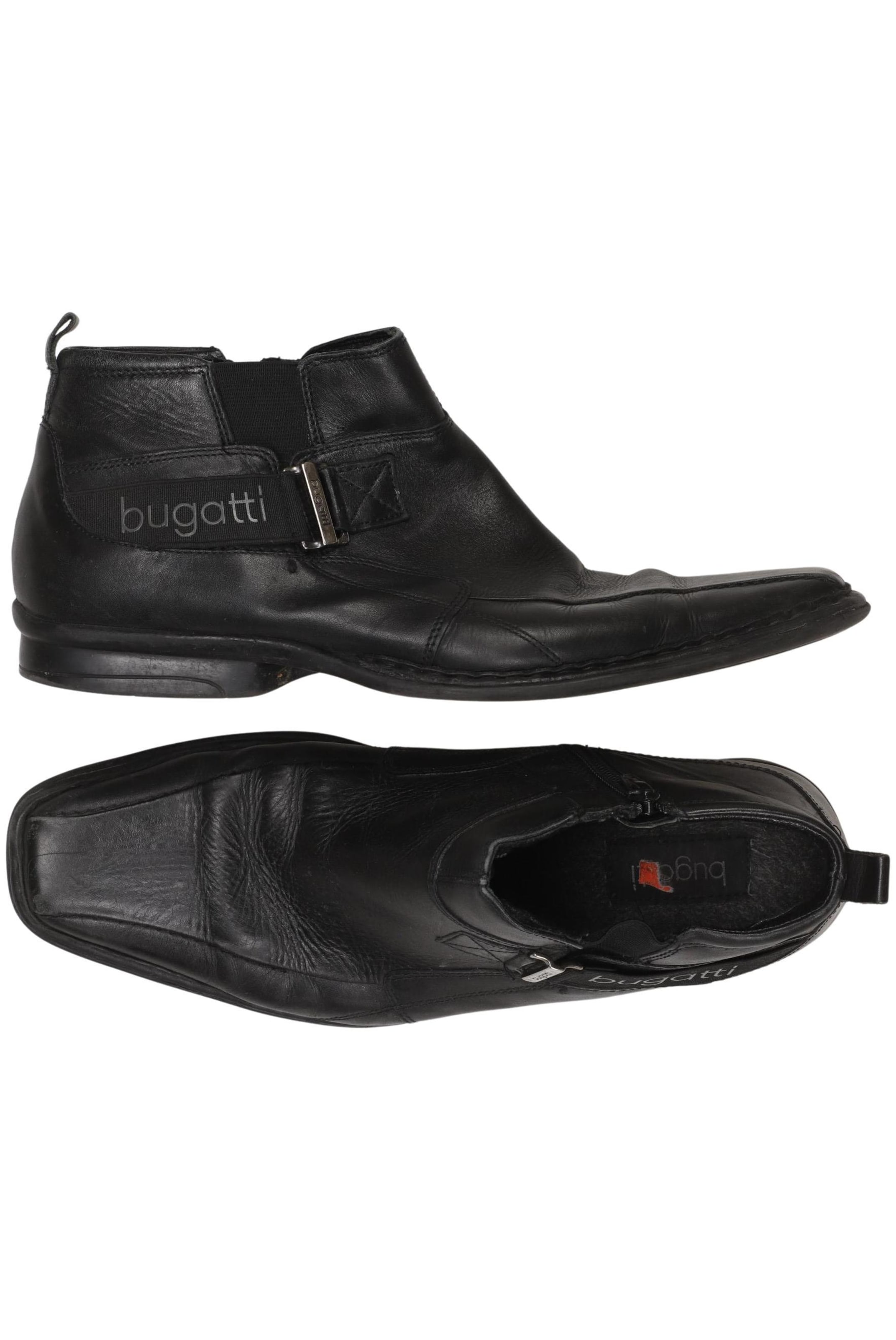 bugatti Anke & Mid-Calf Boots in 42 in Black: front