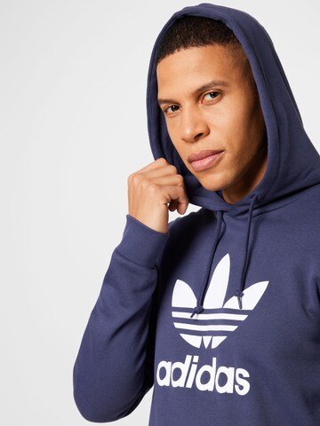 Felpa 'Adicolor Classics Trefoil' di ADIDAS ORIGINALS in blu