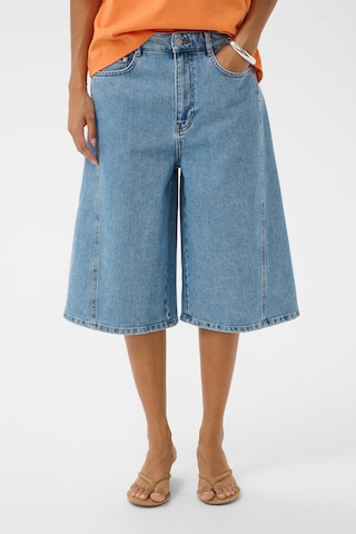 SOAKED IN LUXURY Regular Shorts 'SLAdabella' in Blau