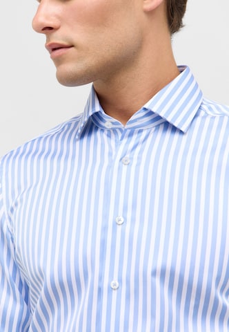 ETERNA Slim fit Zakelijk overhemd in Blauw