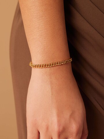 Lucardi Armband 'Masche' in Gold
