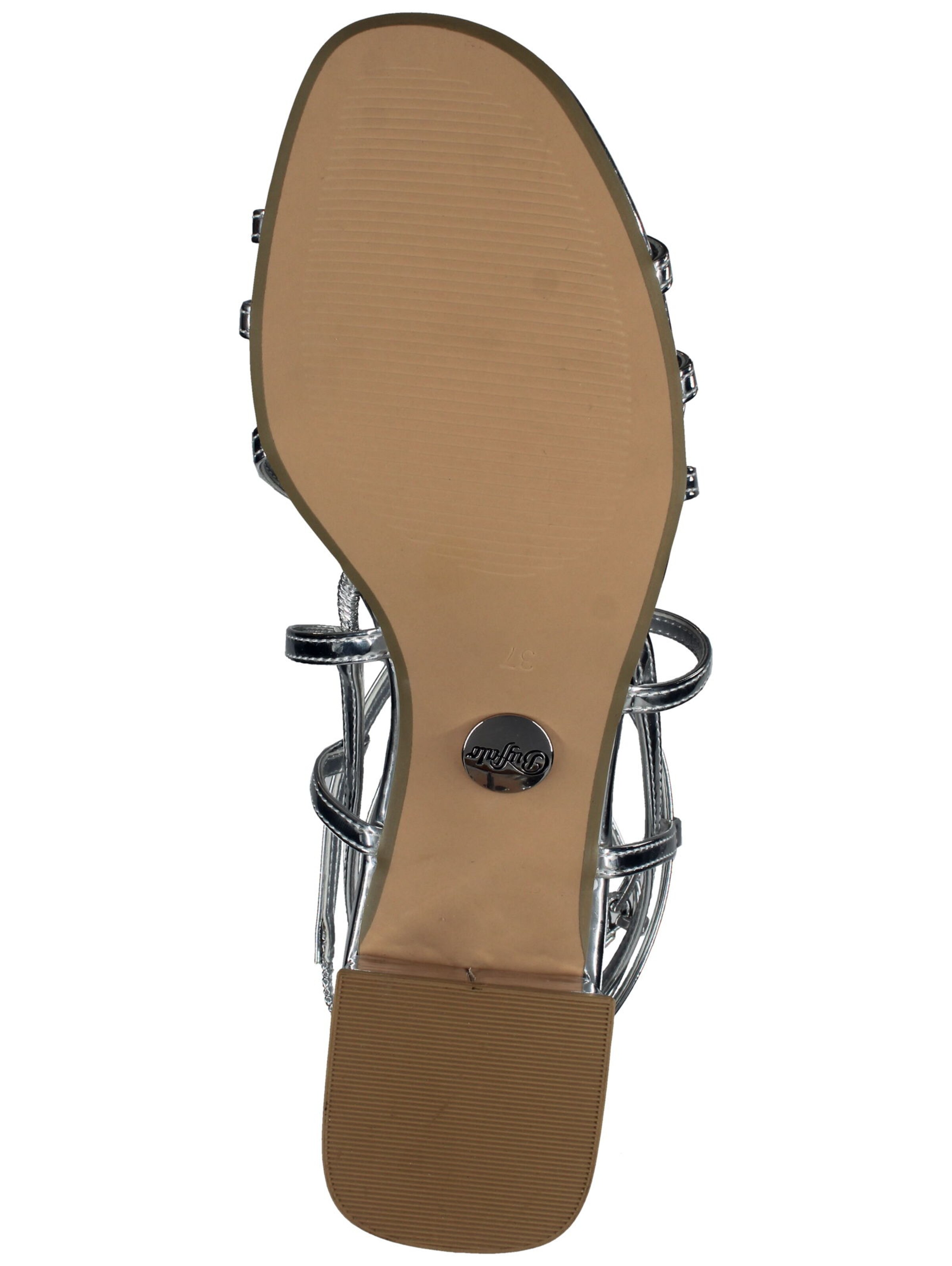 BUFFALO Sandalen met riem in Zilver