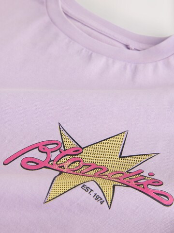 Next Tričko 'Blondie Band' – fialová