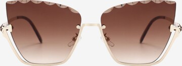 ZOVOZ Sunglasses 'Archilochos' in Brown: front