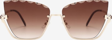 ZOVOZ Sunglasses 'Archilochos' in Brown: front