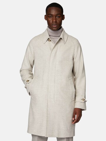 Boggi Milano - Abrigo de entretiempo en beige: frente
