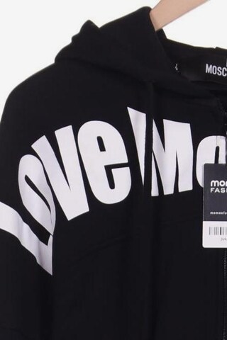 Love Moschino Sweatshirt & Zip-Up Hoodie in L in Black
