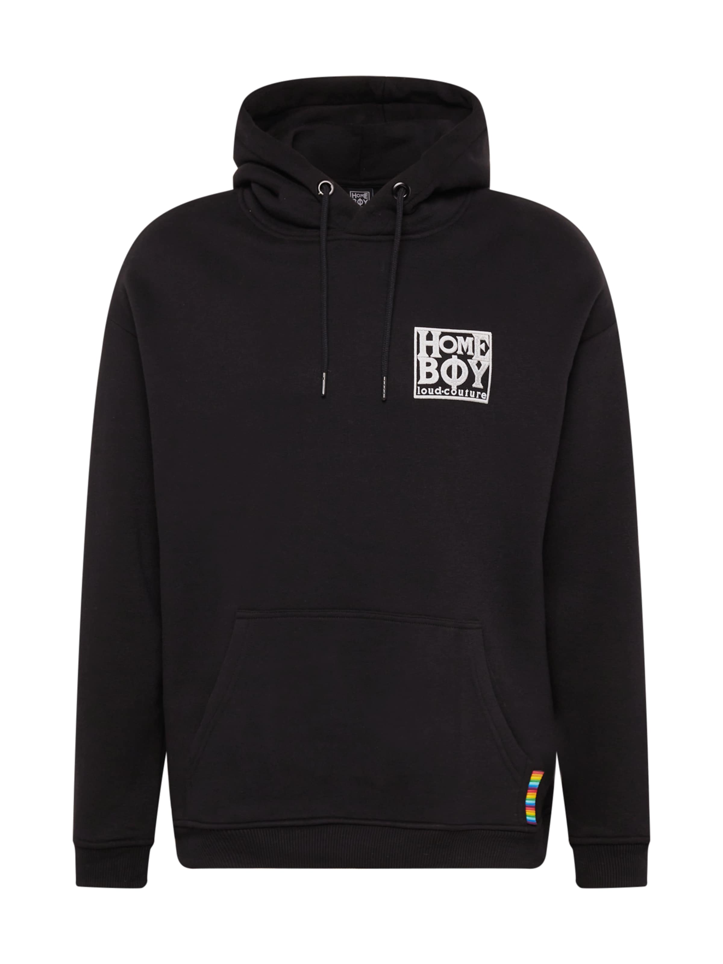 HOMEBOY Sweatshirt 'Old School' in Black: front