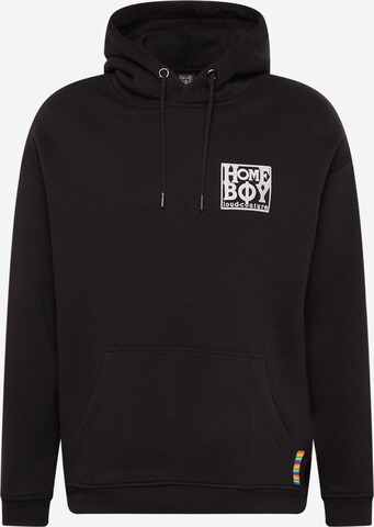 HOMEBOY Sweatshirt 'Old School' in Black: front