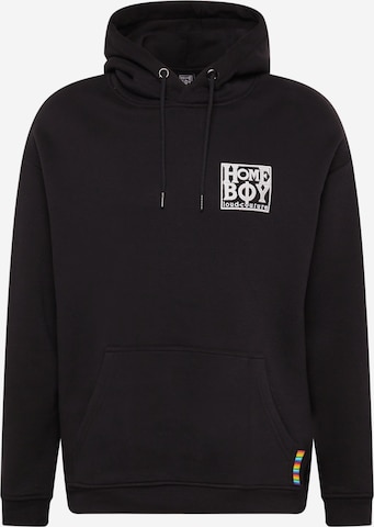 HOMEBOY - Sudadera 'Old School' en negro: frente