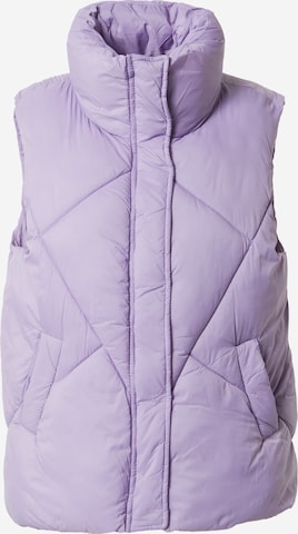 Gilet 'PALMA' ONLY en violet : devant