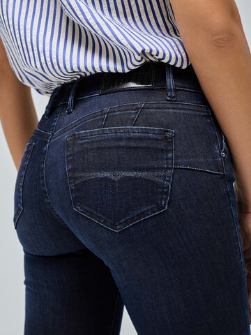 Skinny Jean 'Wonder' Salsa Jeans en bleu