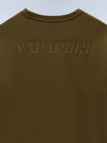 Maglietta 'S-Umbra' di NAPAPIJRI in verde