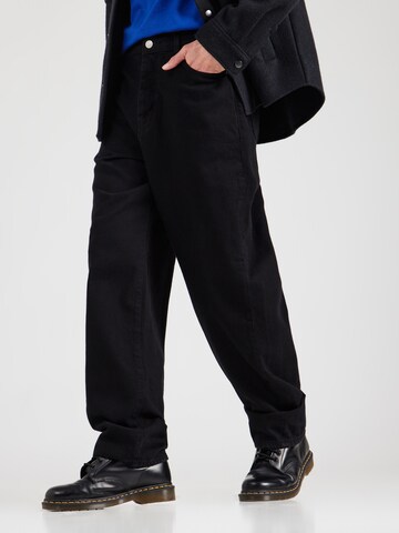 Only & Sons Loose fit Jeans 'ONSFIVE' in Black: front