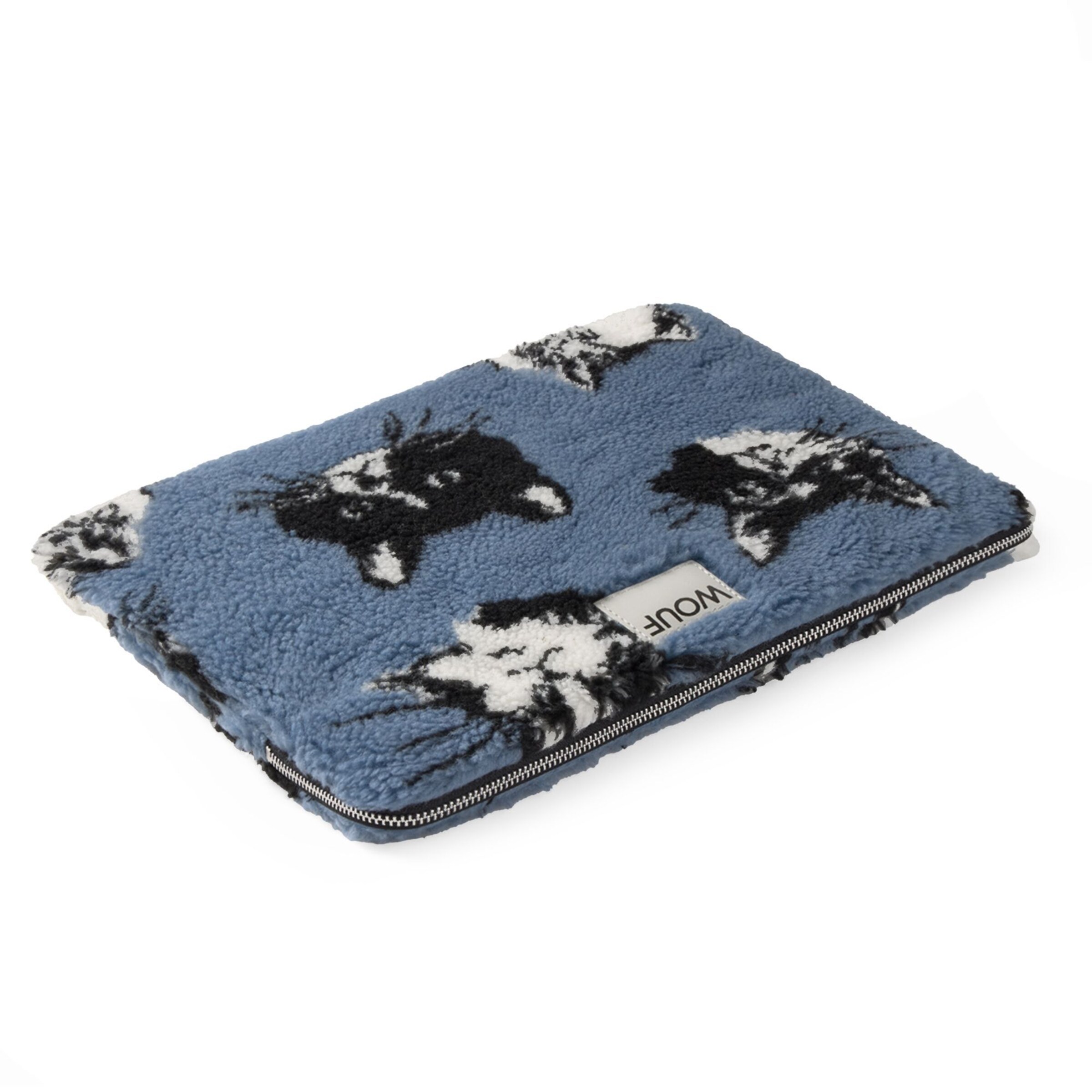 Wouf Laptop bag 'Teddy' in Blue