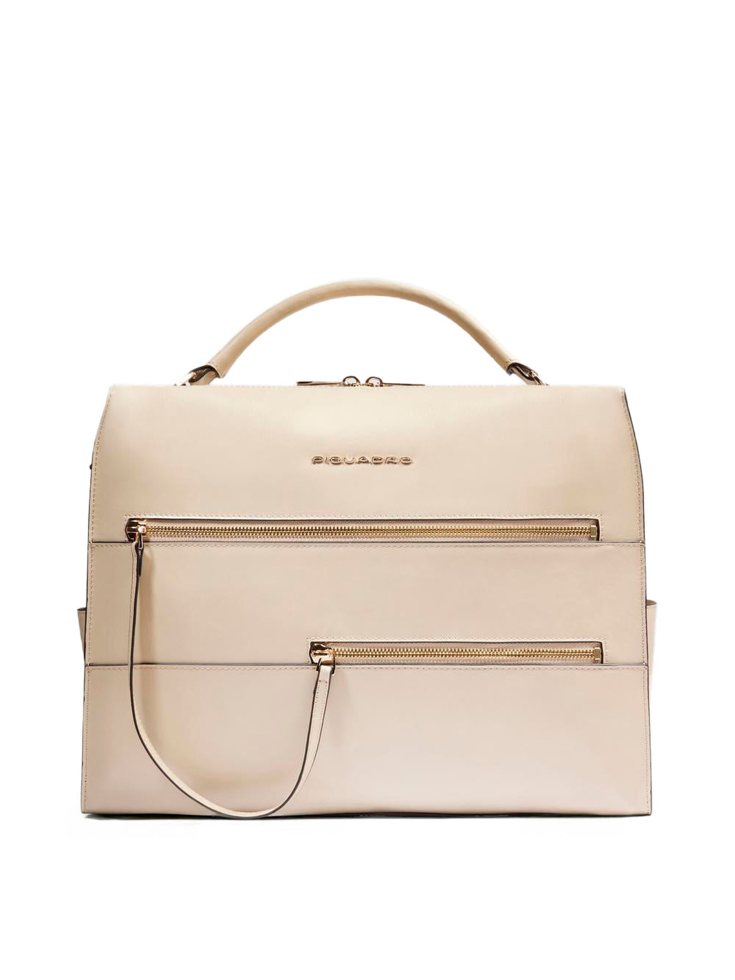 Piquadro Laptoptasche‌‌‌‌‌ in Beige: Vorderseite