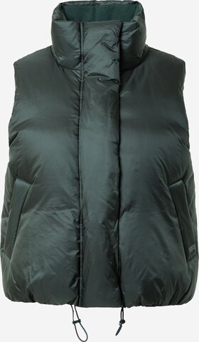 LEVI'S ® Vest 'Pillow Bubble Vest', värv roheline: eest vaates