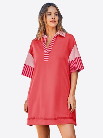 Imily Bela Šaty - Červená: predná strana