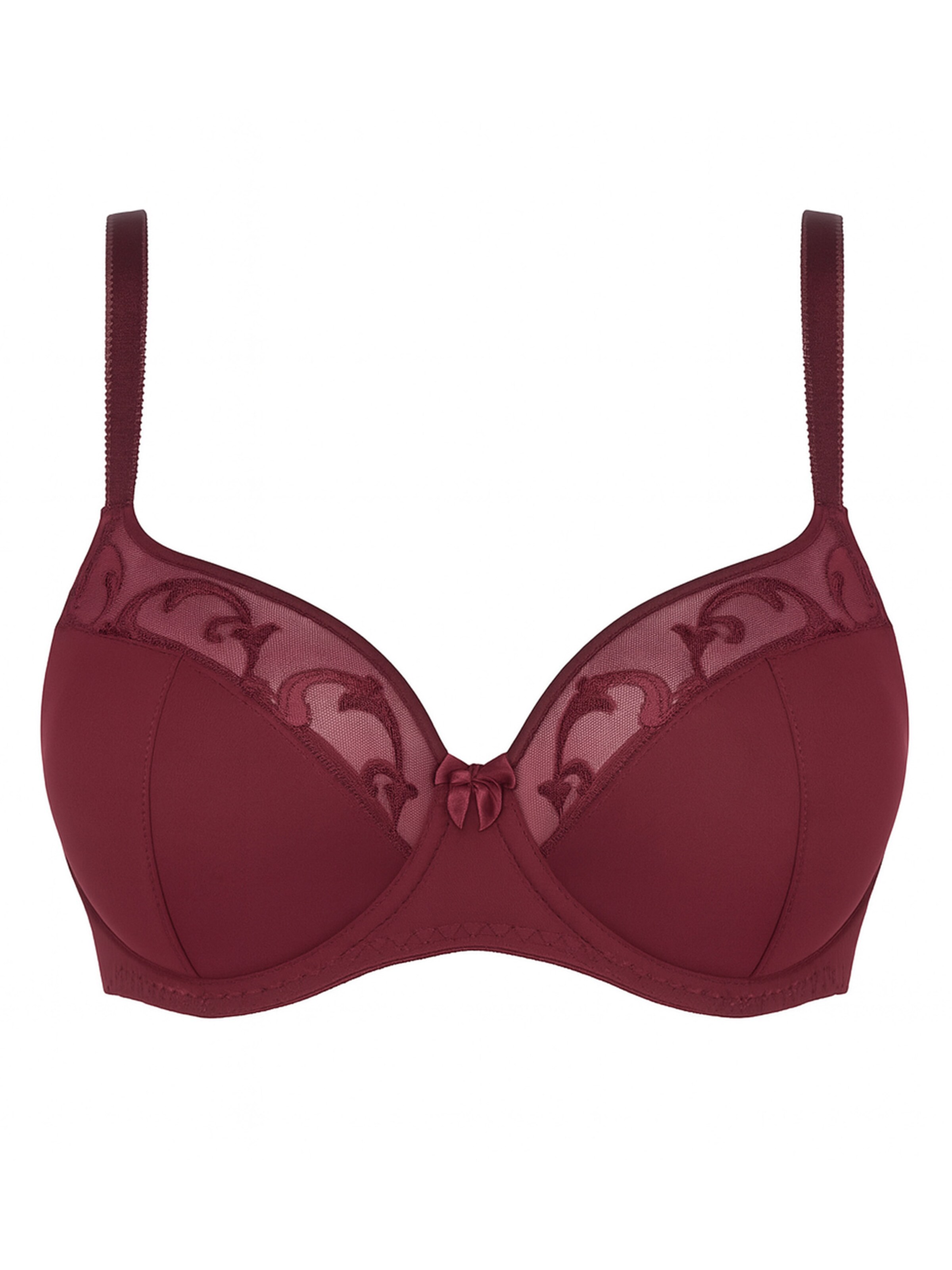 Vivisence T-shirt Bra '1020' in Red: front