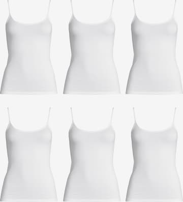 Erdem Onderhemd in Wit: voorkant