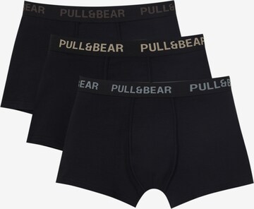 Pull&Bear Boxershorts in Zwart: voorkant