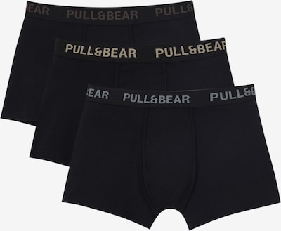 Pull&Bear Boxershorts i beige / mörkbrun / grå / svart, Produktvy